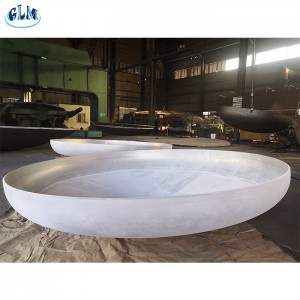 4200mm Diameter 14mm Thinckness Stainless Steel 304l Torispherical Dish Ends