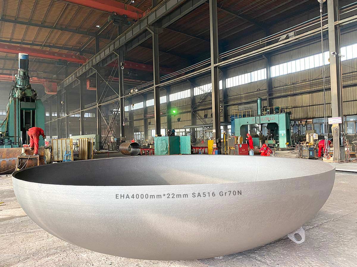 Dished End Caps for Boilers