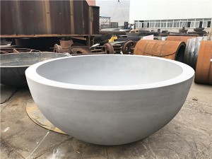 end cap for aluminium profile for filler hemisphere heads