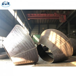 Conical head cone tank end cap